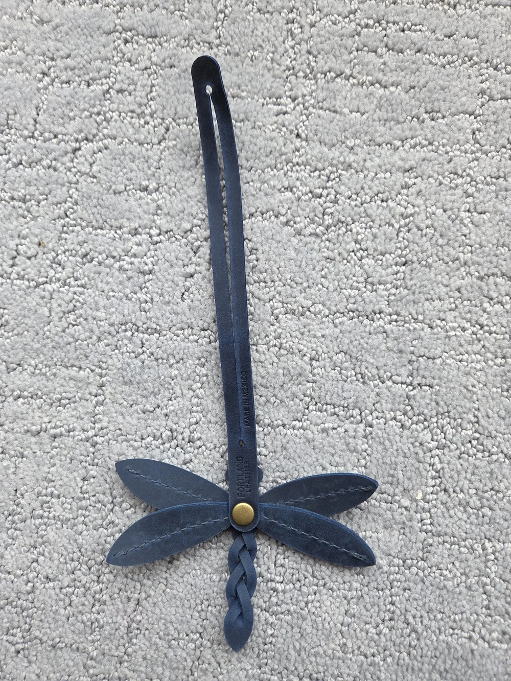 Portland Leather Goods Deep Water Sidekick with Deep Water Dragonfly Tassel